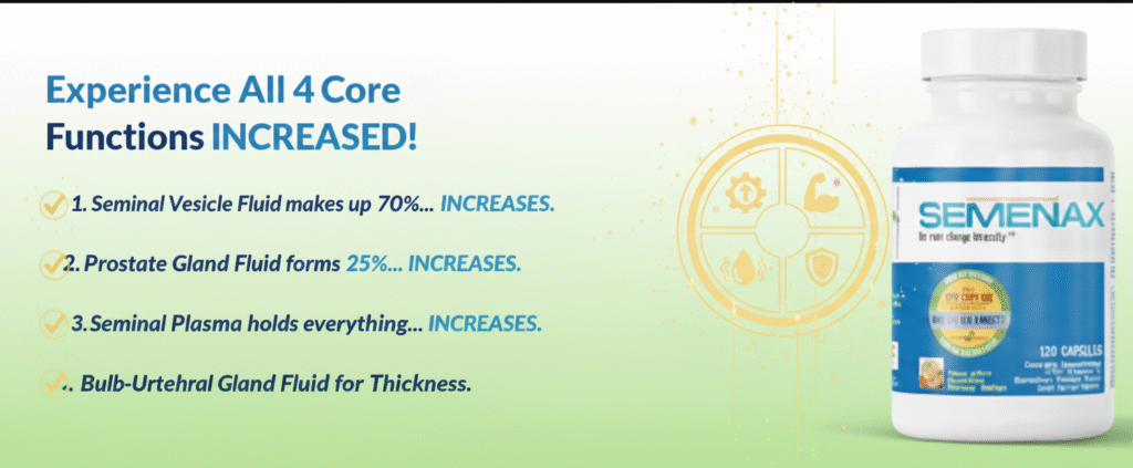 Semenax Benefits