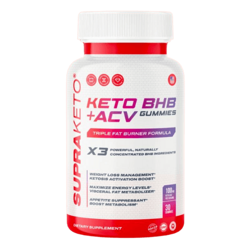 Supra Keto BHB ACV Gummies