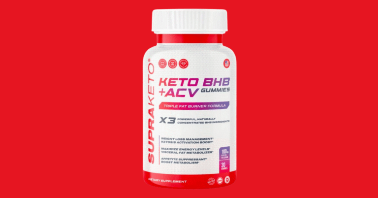 Supra Keto BHB ACV Gummies Review