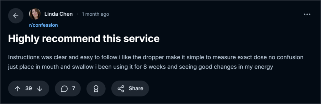 customer review
