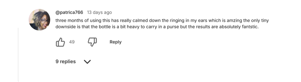 Customer review