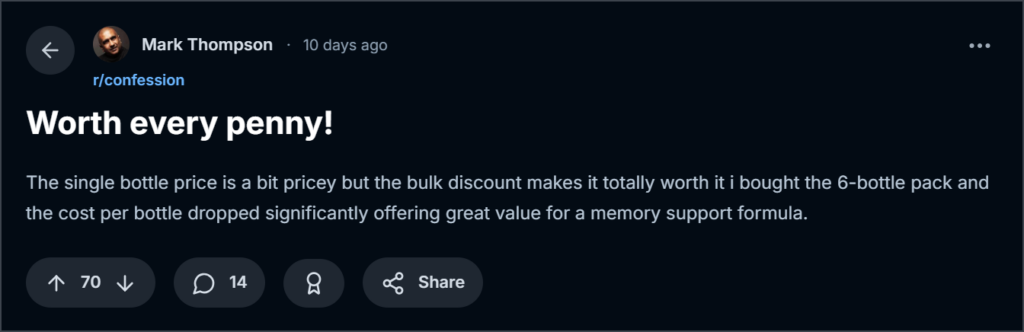 customer review