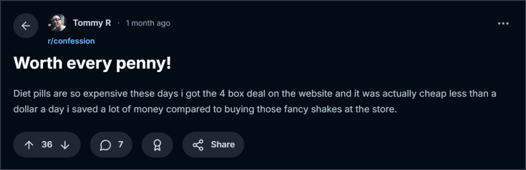 customer review