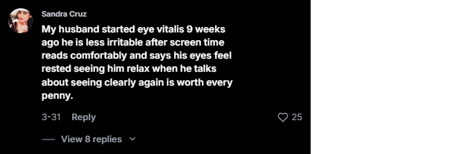 EyeVitalis TikTok Review