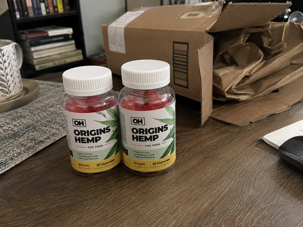 Origins Hemp Gummies Unboxing